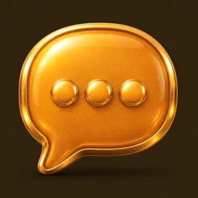 Chat bubble icon — Richard