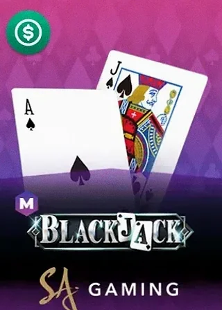 M Blackjack live game cover