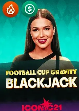 Football Cup Gravity Blackjack live game cover