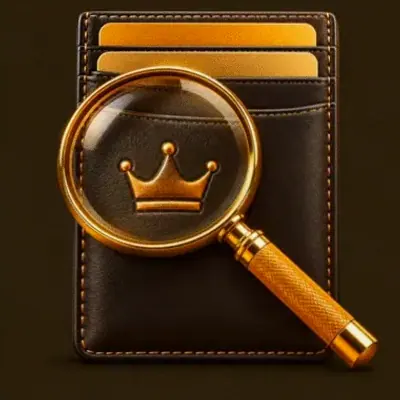Wallet and magnifier — Richard