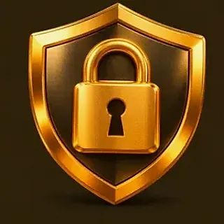 Shield with padlock — Richard
