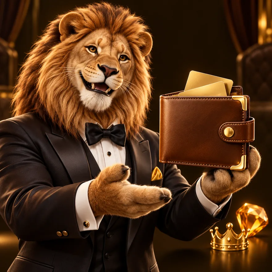 Leather wallet — Richard