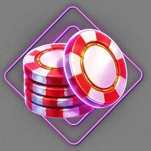 Poker table with cards